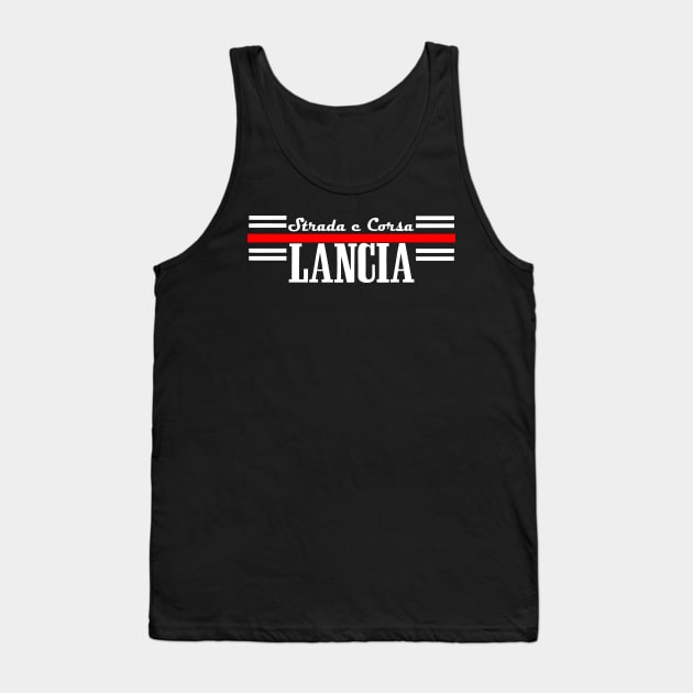 racing stripes Tank Top by retroracing